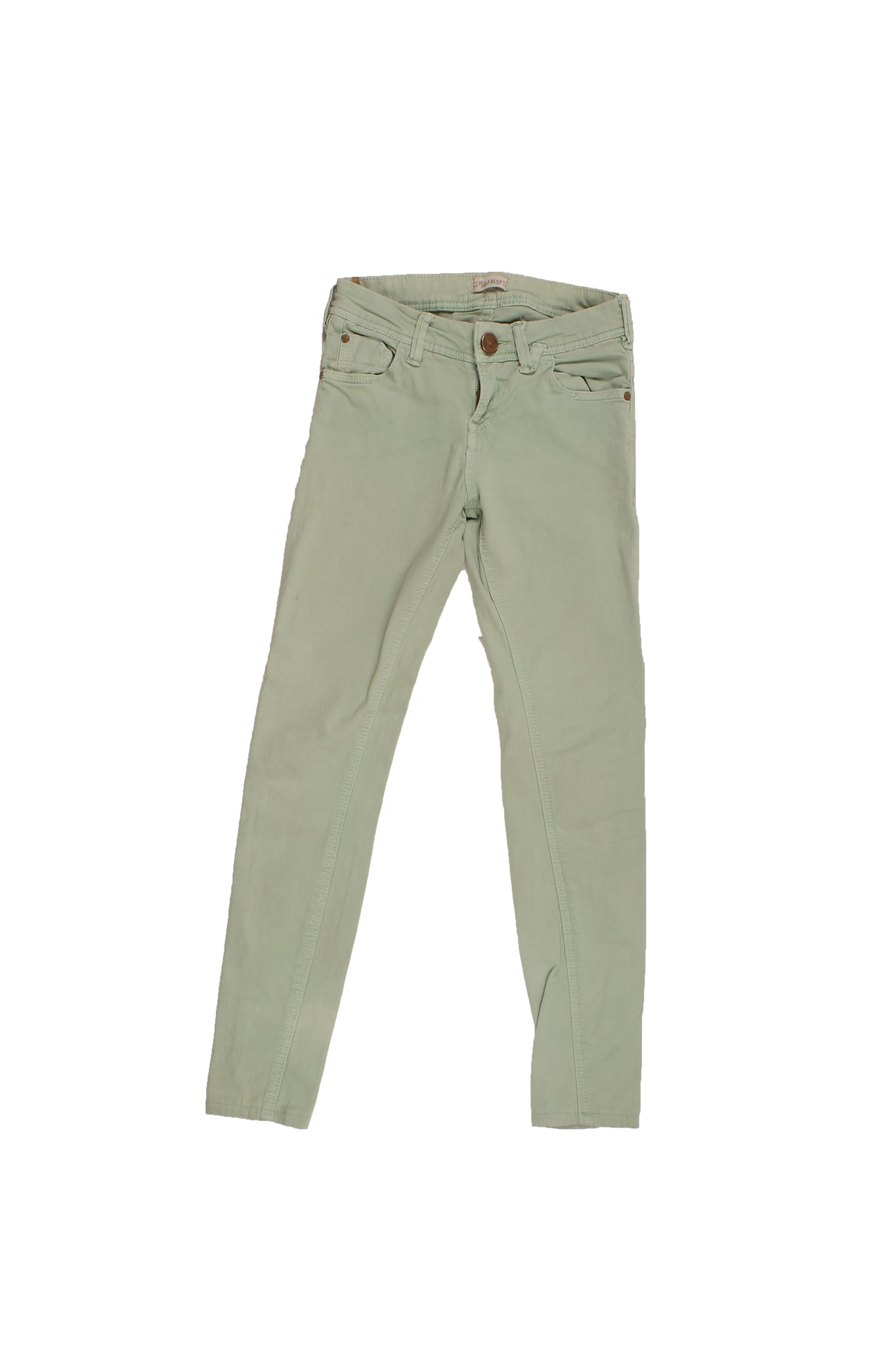 PULL AND BEAR - Skinny Jean Pistache
