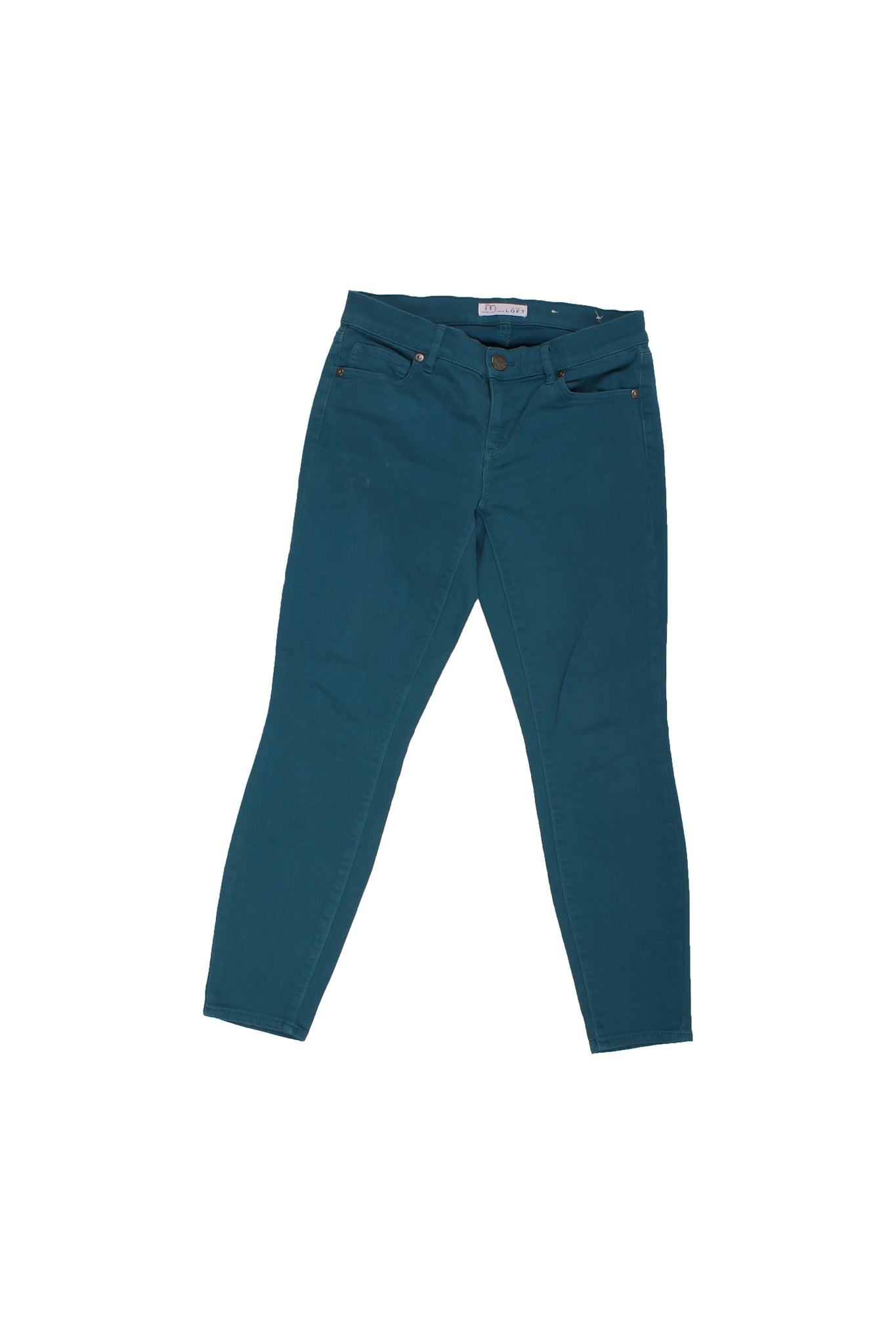 LOFT - ANN TAYLOR - Skinny Jeans Turquesa