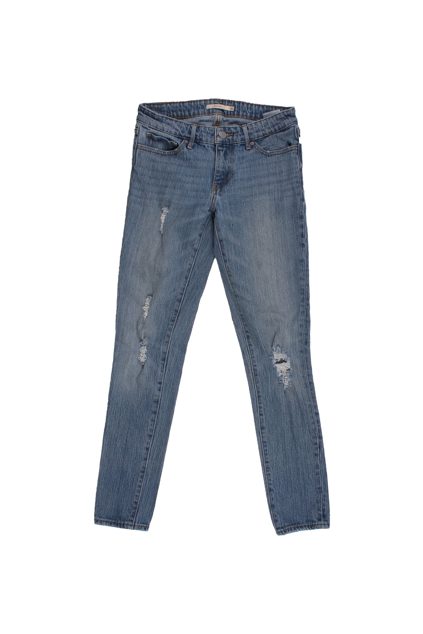 LEVI'S - Skinny Jean Azul Deslavado