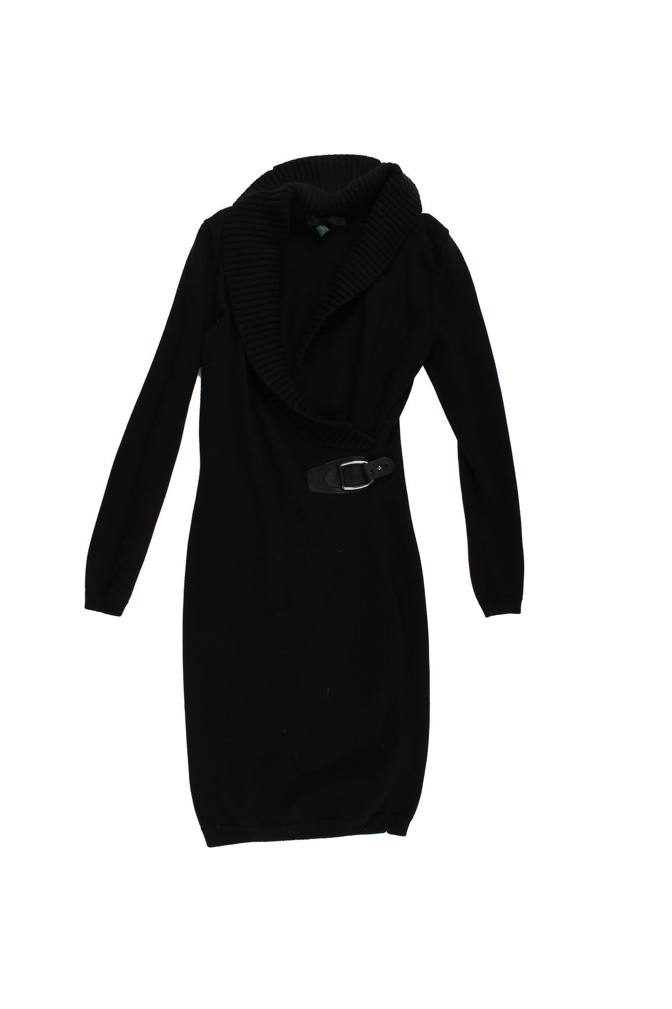 RALPH LAUREN - Sweater Dress Negro