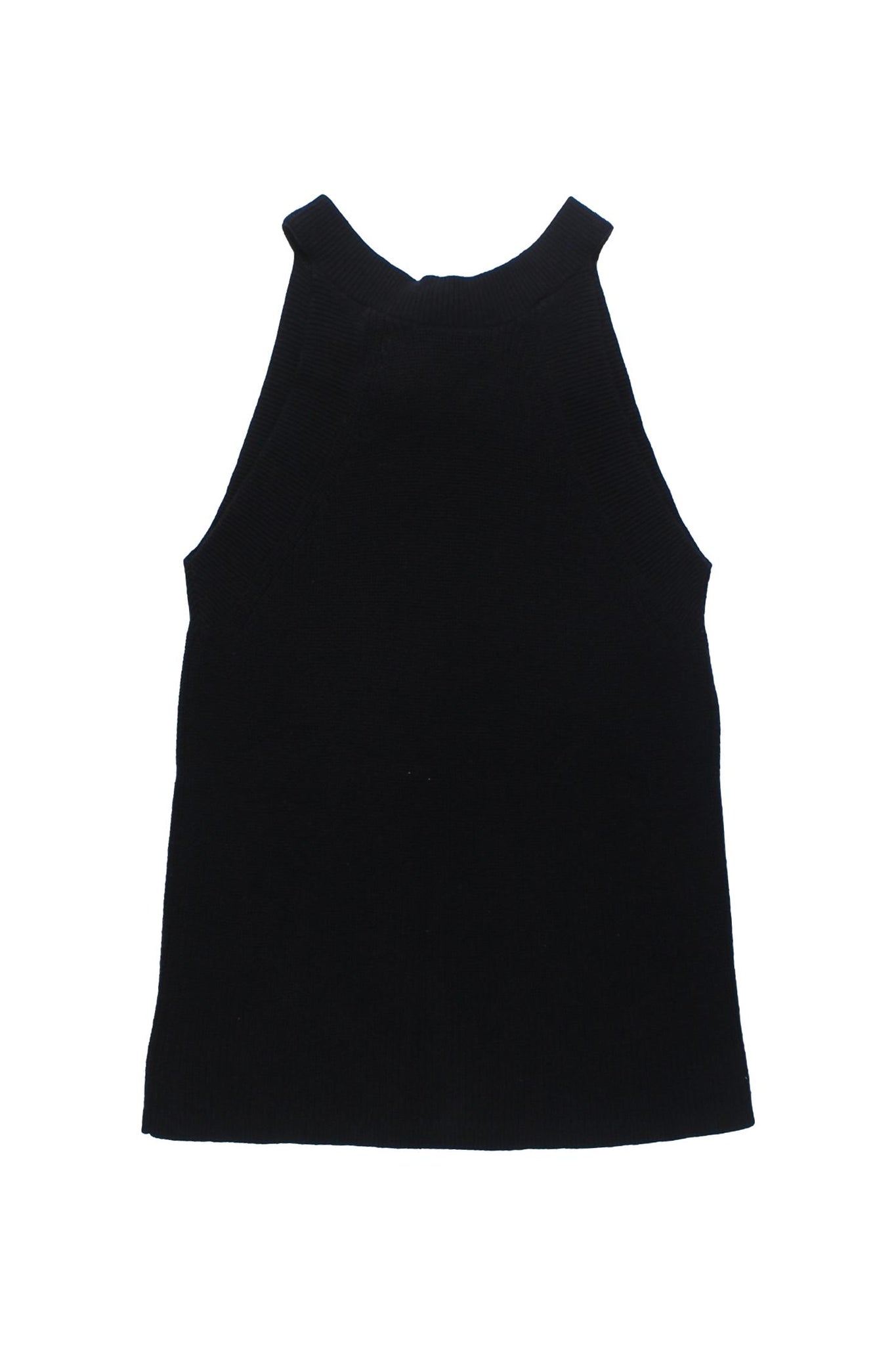 ANN TAYLOR - Knit Halter Top Color Negro