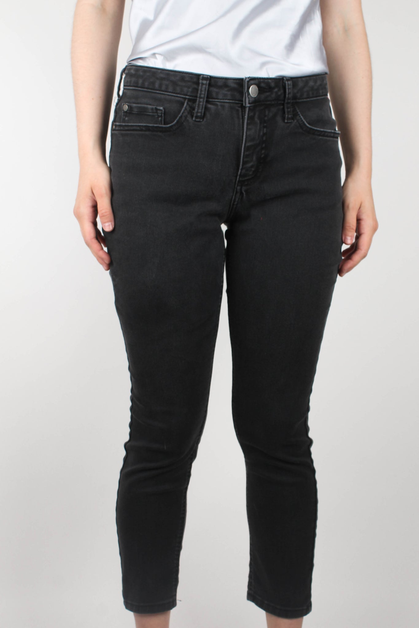 RIDERS - Jeans Color Gris Oscuro Skinny